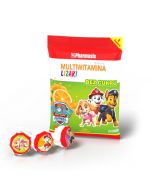 MULTIWITAMINA LIZAKI x 8 szt BEZ CUKRU PSI PATROL. SUPLEMENT DIETY