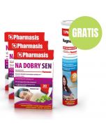 3x Na Dobry Sen. Suplement diety +  GRATIS: Magnesium + B6 Forte. Suplement diety