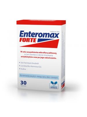 Enteromax Forte. Suplement diety 