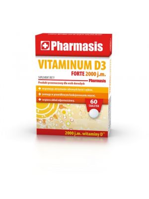 Witamina D3 FORTE 2000 j.m. Pharmasis
