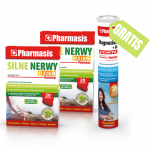 Silne Nerwy Dzień. Suplement diety x2 + (Magnesium + B6 Forte. Suplement diety) (GRATIS)