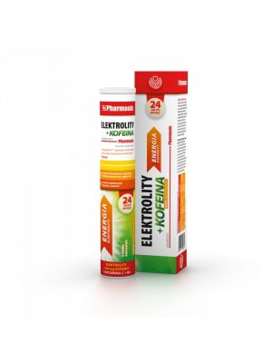 Elektrolity + Kofeina Pharmasis