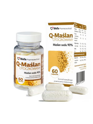 Q-MAŚLAN 60 kapsułek Żywność specjalnego przeznaczenia medycznego