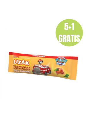Zestaw Psi Patrol: lizaki na dolegliwości lokomocyjne 6 sztuk