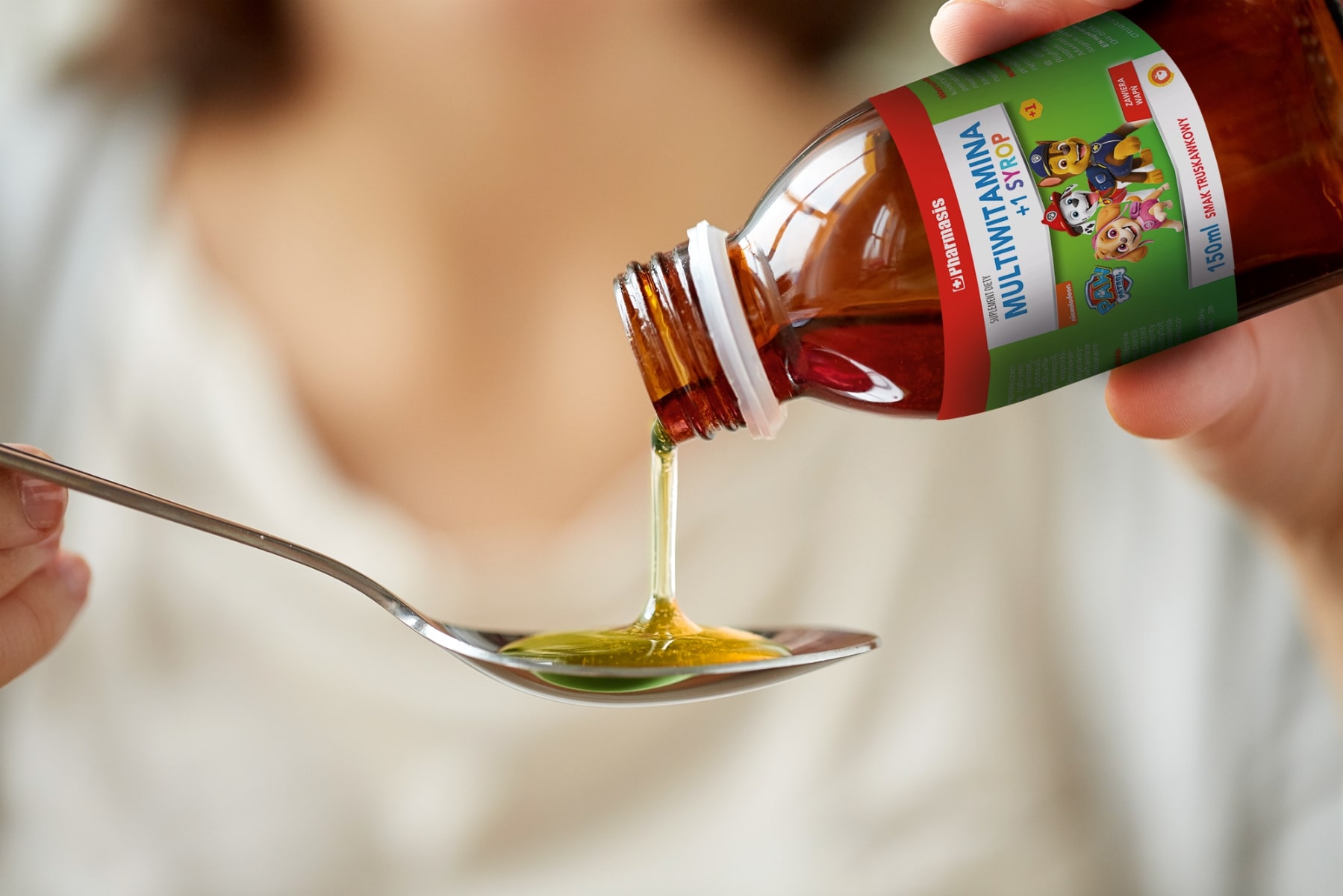 syrop multiwitaminowy butelka